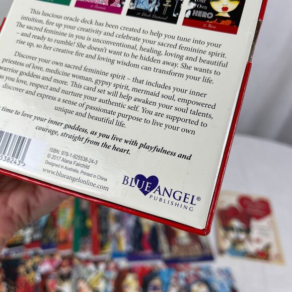 💋 Alana Fairchild Love Your Inner Goddess Oracle Card Deck & Guidebook Box Set - Picture 13 of 16